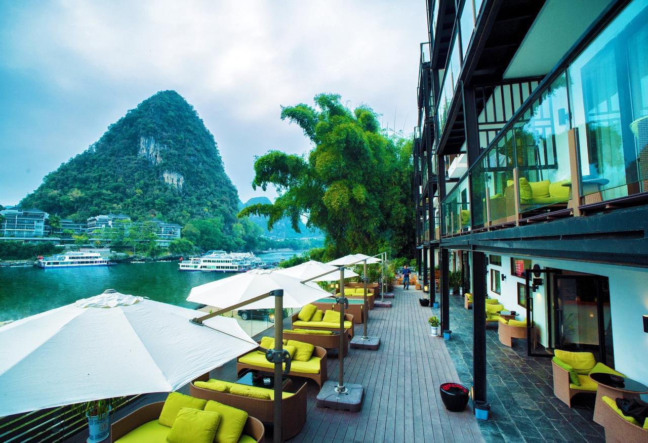 Sea Lily Yangshuo Riverside Resort Exterior foto