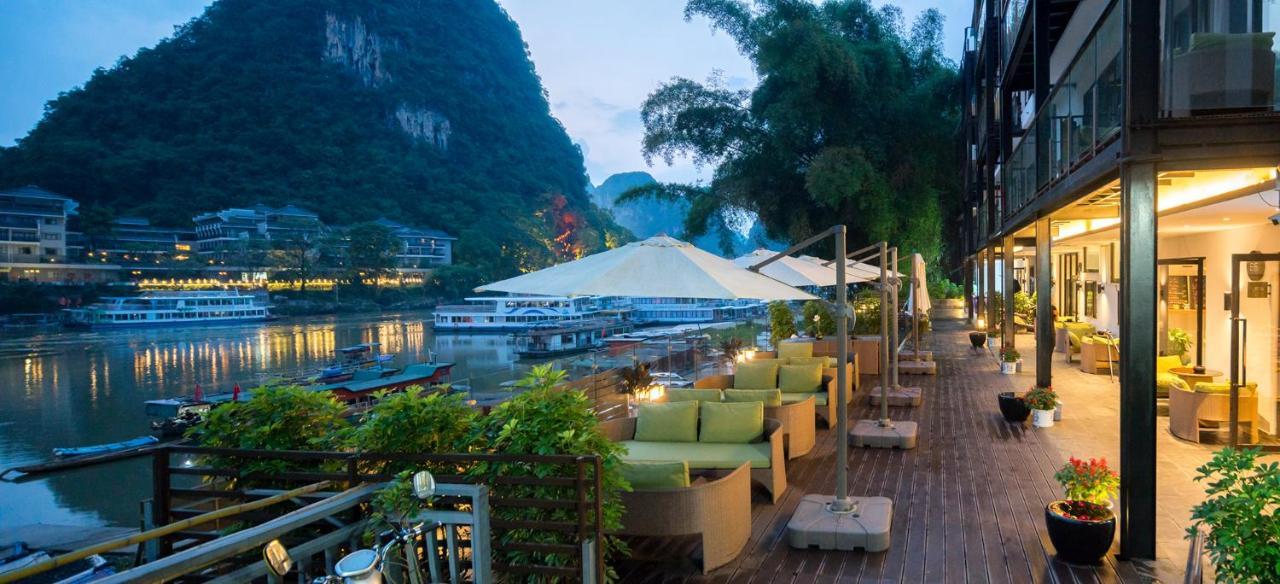 Sea Lily Yangshuo Riverside Resort Exterior foto