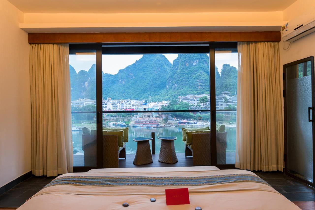 Sea Lily Yangshuo Riverside Resort Exterior foto