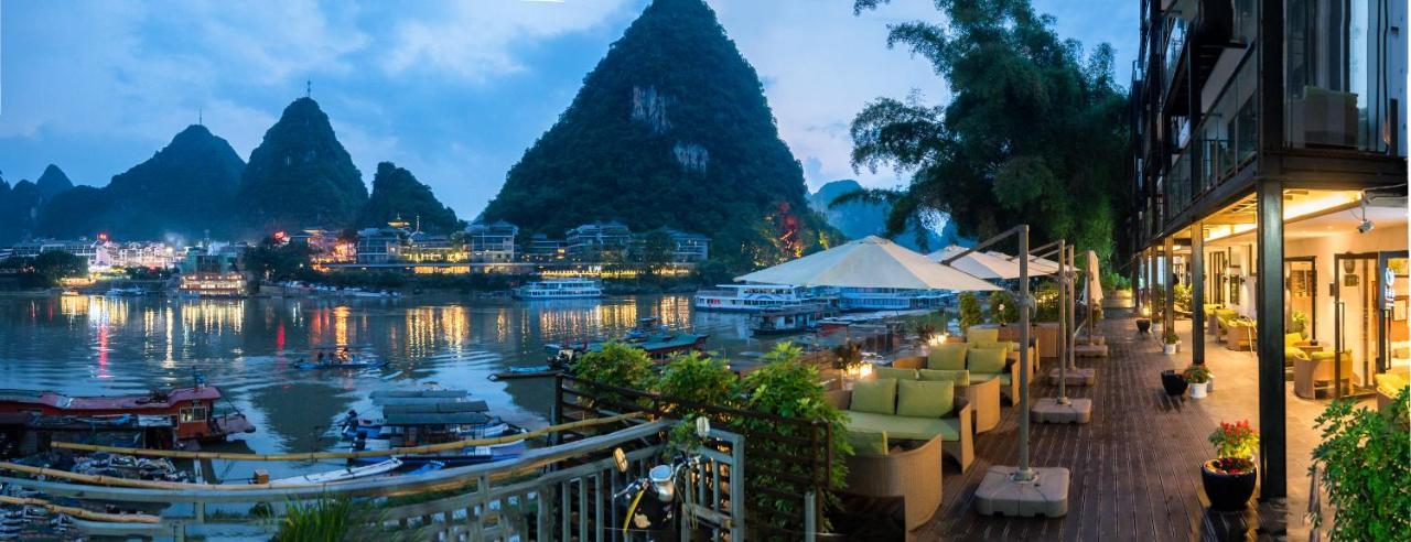 Sea Lily Yangshuo Riverside Resort Exterior foto